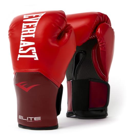 Everlast Elite Pro Style Gloves Red 10 oz