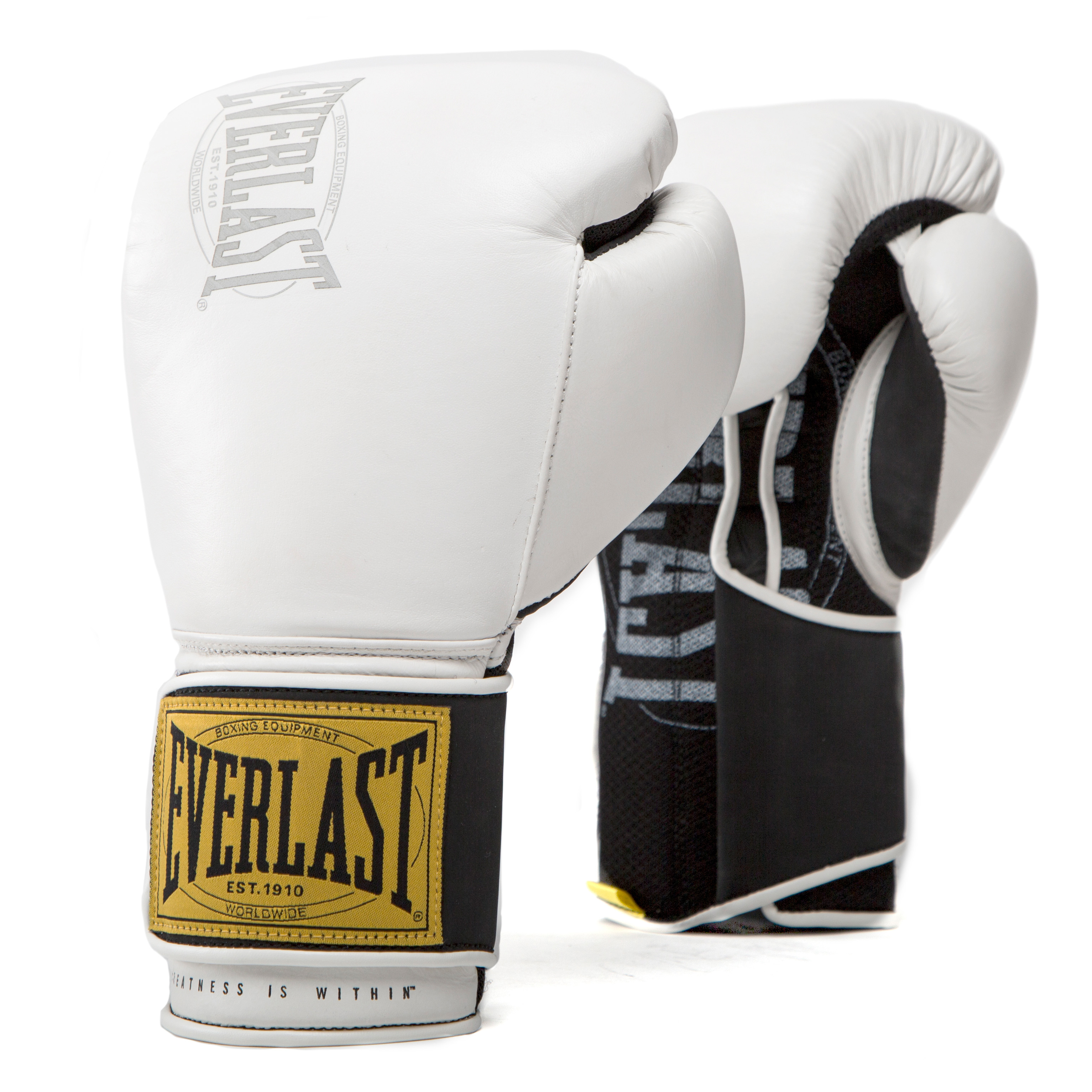 Everlast 1910 Classic Training Gloves - White 12 oz