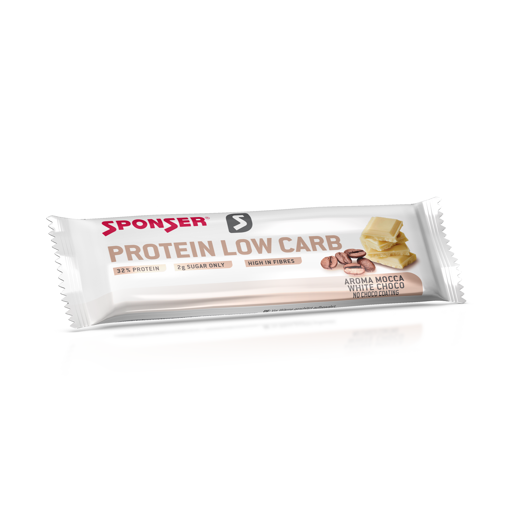 Sponser Protein Low Carb White Choco, 50 g.
